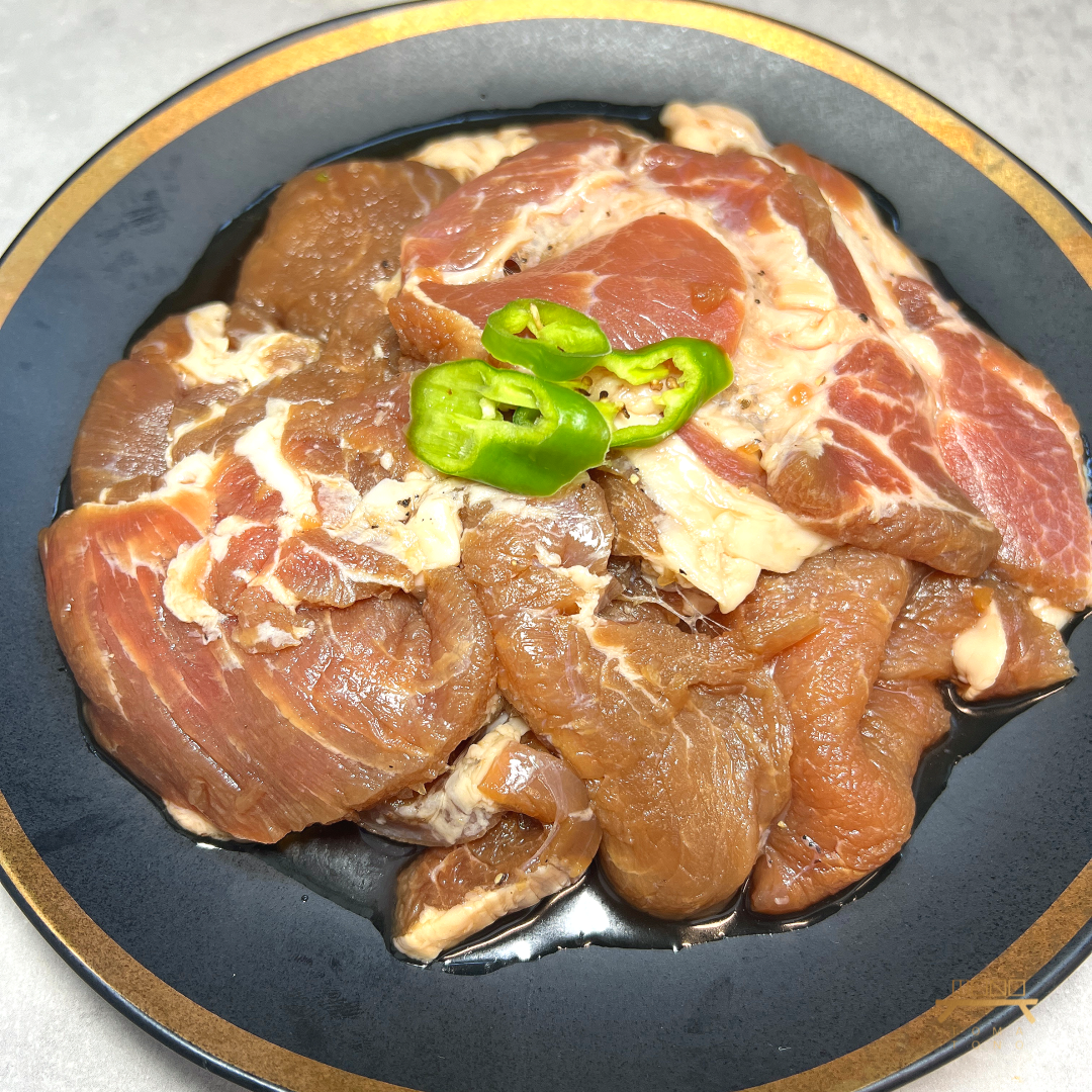 양념 돼지목살 MARINATED PORK SHOULDER