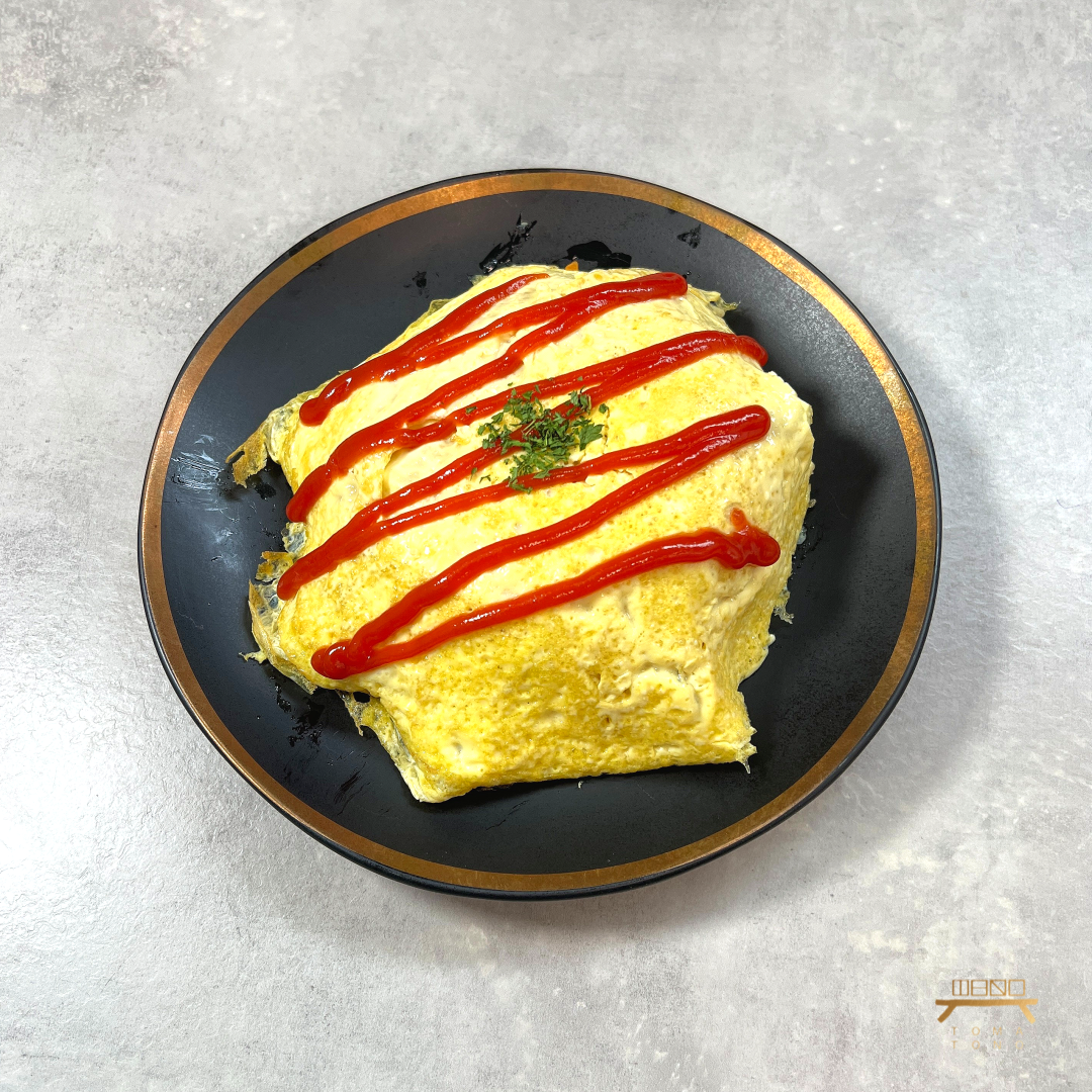 치킨 오므라이스 Chicken Omelette Rice
