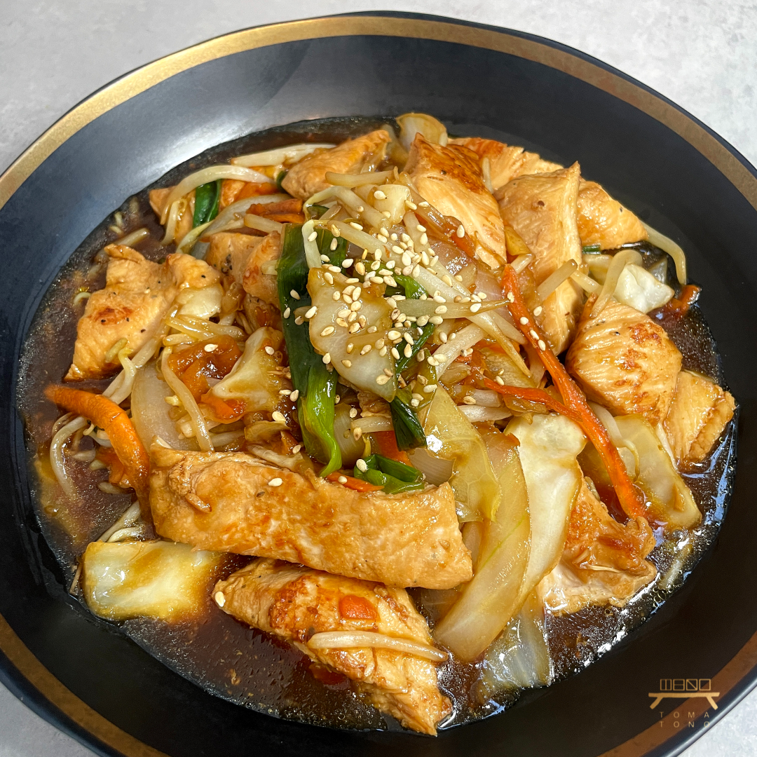 닭가슴살 데리야끼 Chicken Breast in Teriyaki Sauce