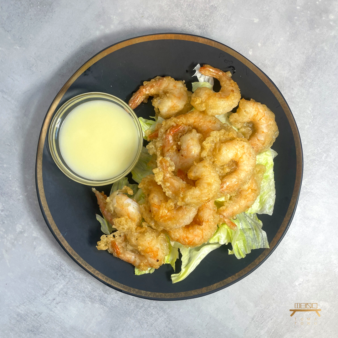 레몬 크림새우 Crispy Fried Shrimp with Lemon Cream Sauce