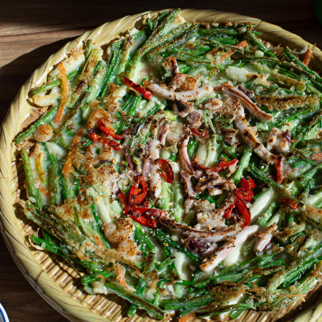 해물파전 (반죽) 조리법 Seafood Pancake Batter Recipe