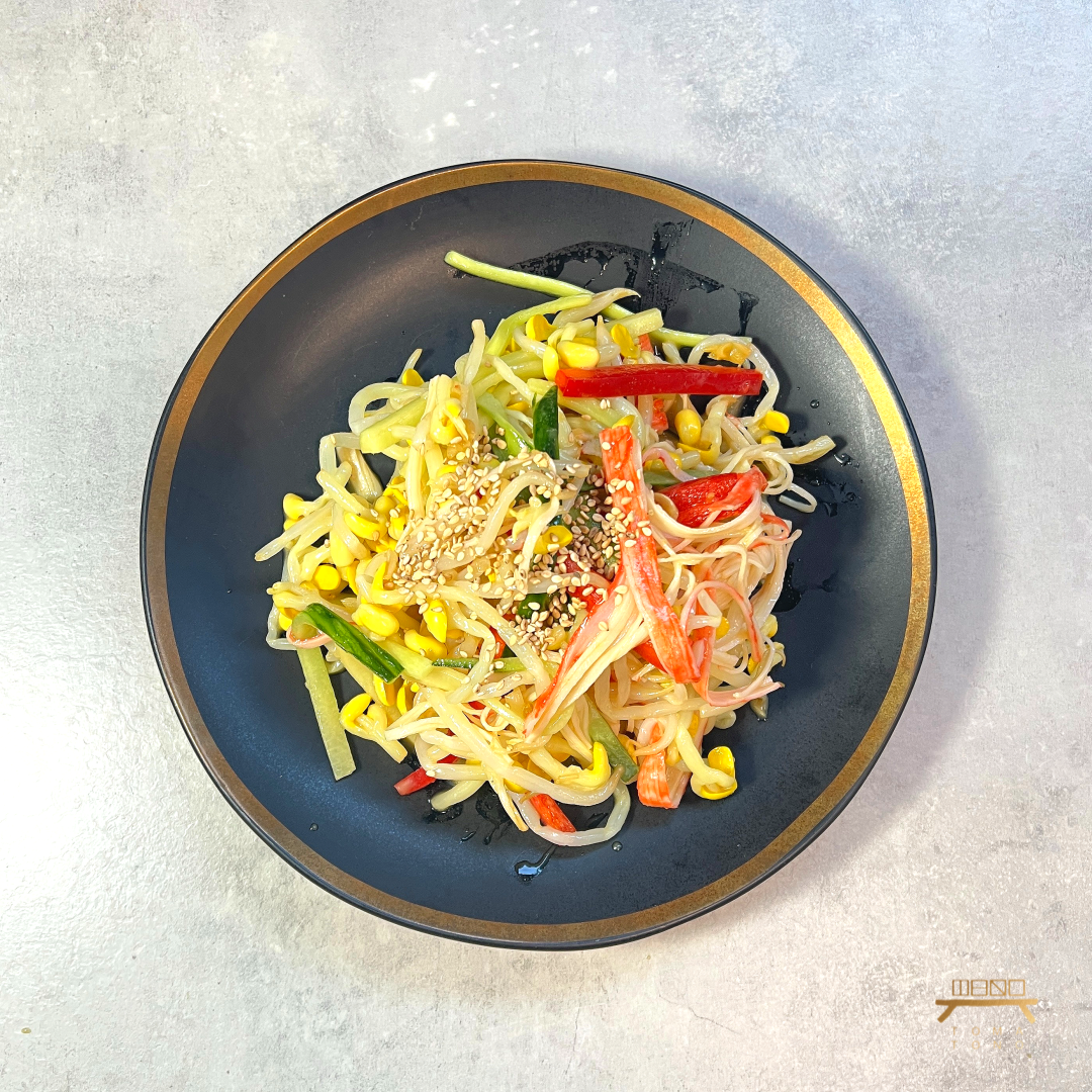 콩나물 맛살냉채 Soybean Sprout and Crab Cake Salad