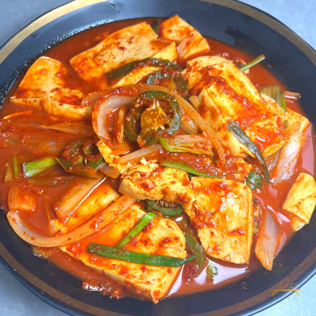 매콤두부조림 조리법 Stewed Spicy Tofu Recipe