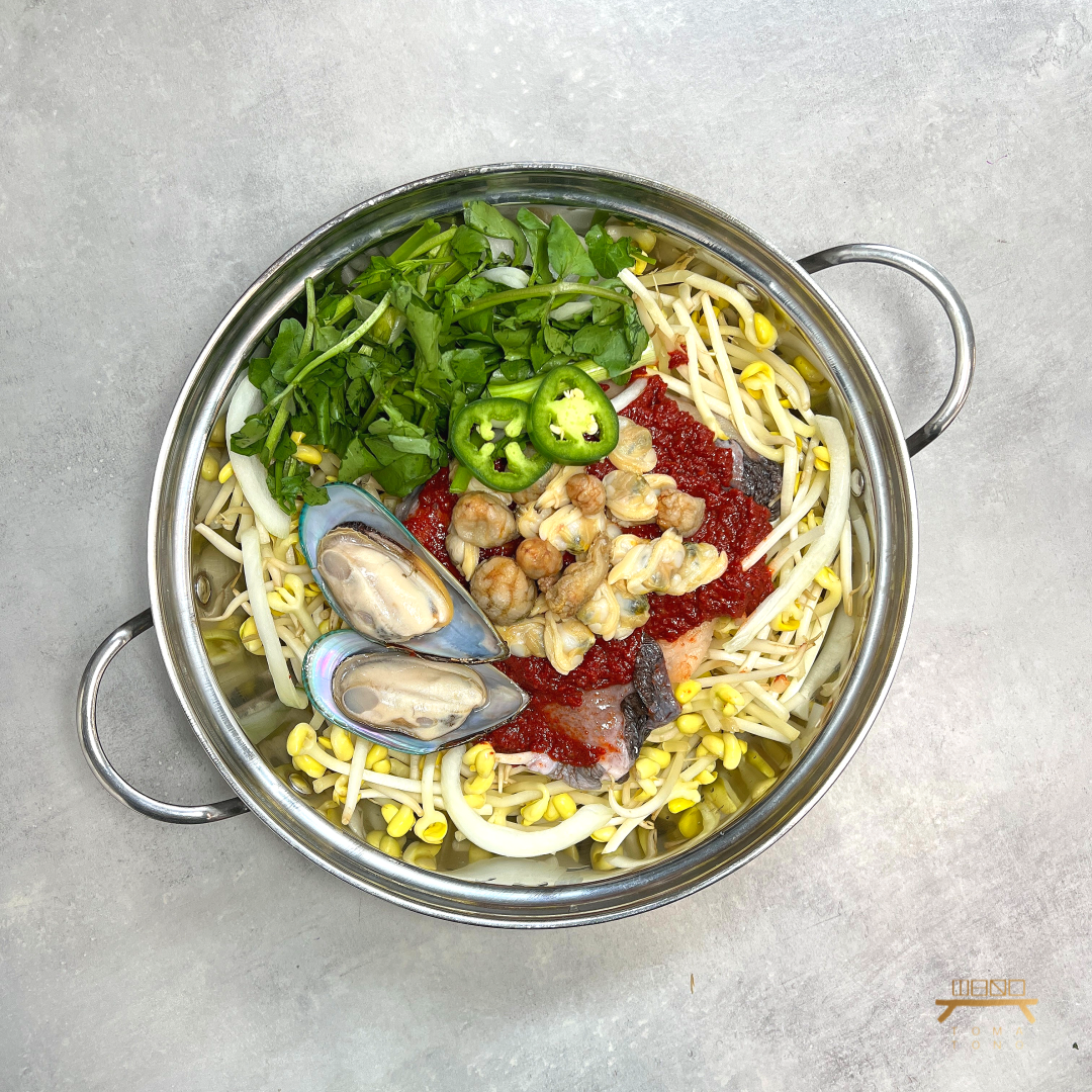 해물모듬 아구찜 조리법 Braised Spicy Assorted Seafood and Monkfish Recipe