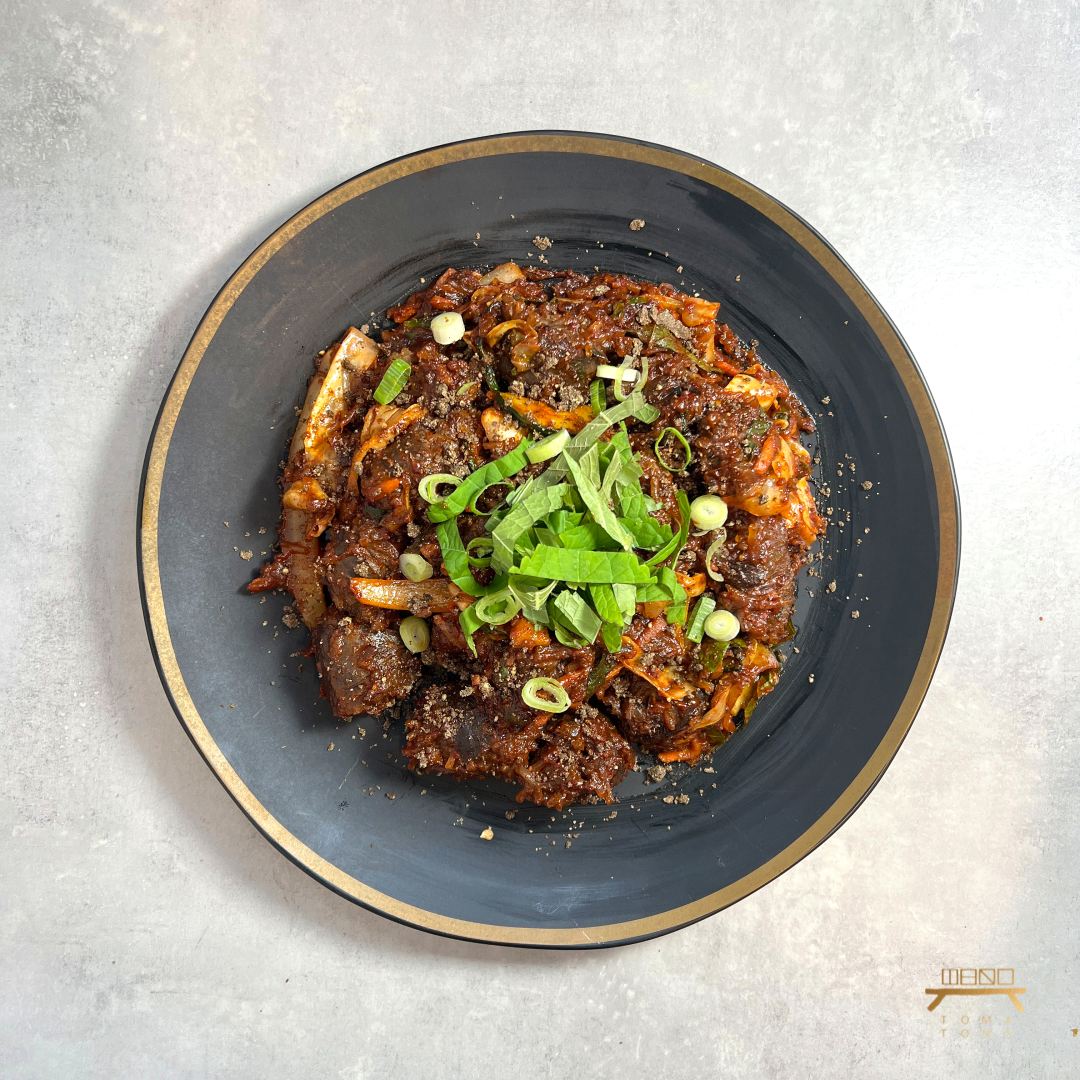 수제 순대볶음 Stir Fried Homemade Soon-Dae (Blood Sausage)