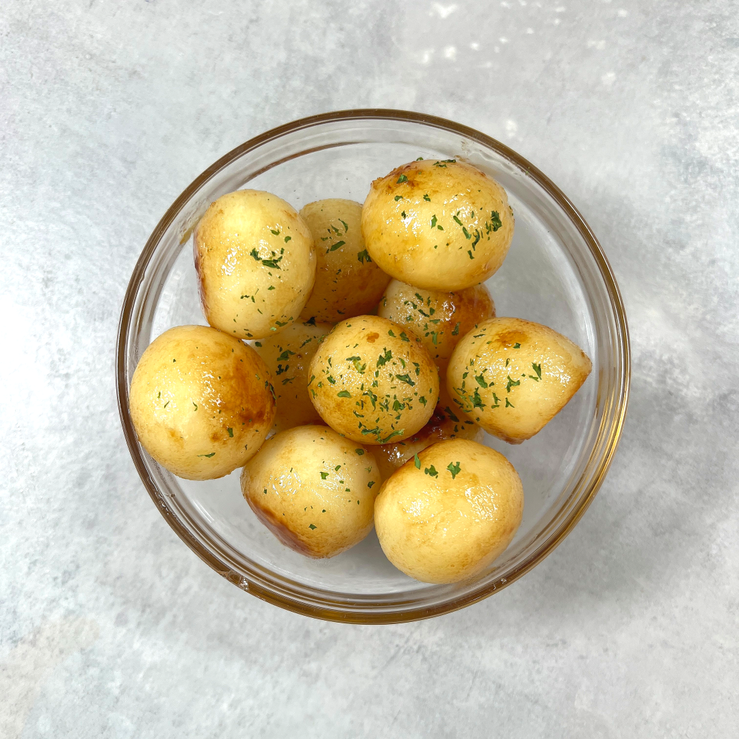 알감자 버터구이 조리법 Grilled Baby Potato with Butter Recipe