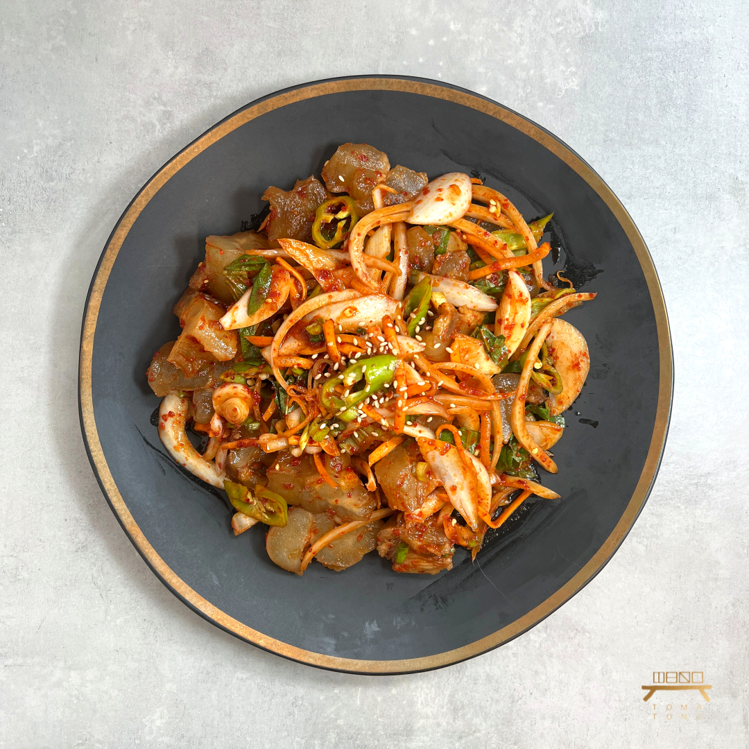 매콤한 도가니무침 Spicy Ox-Tendon Salad