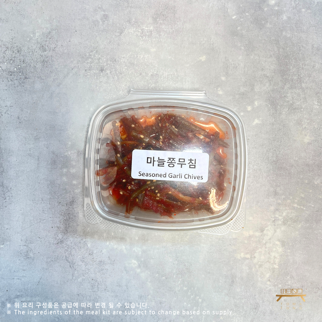 (NEW) 마늘쫑무침 SEASONED GARLIC CHIVES