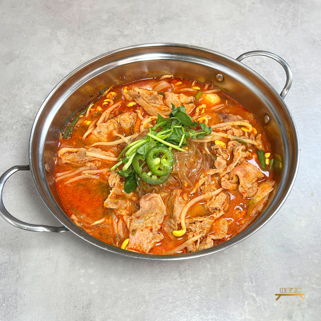 산더미 돼지물갈비 조리법 Pork Galbi in Spicy Broth Recipe
