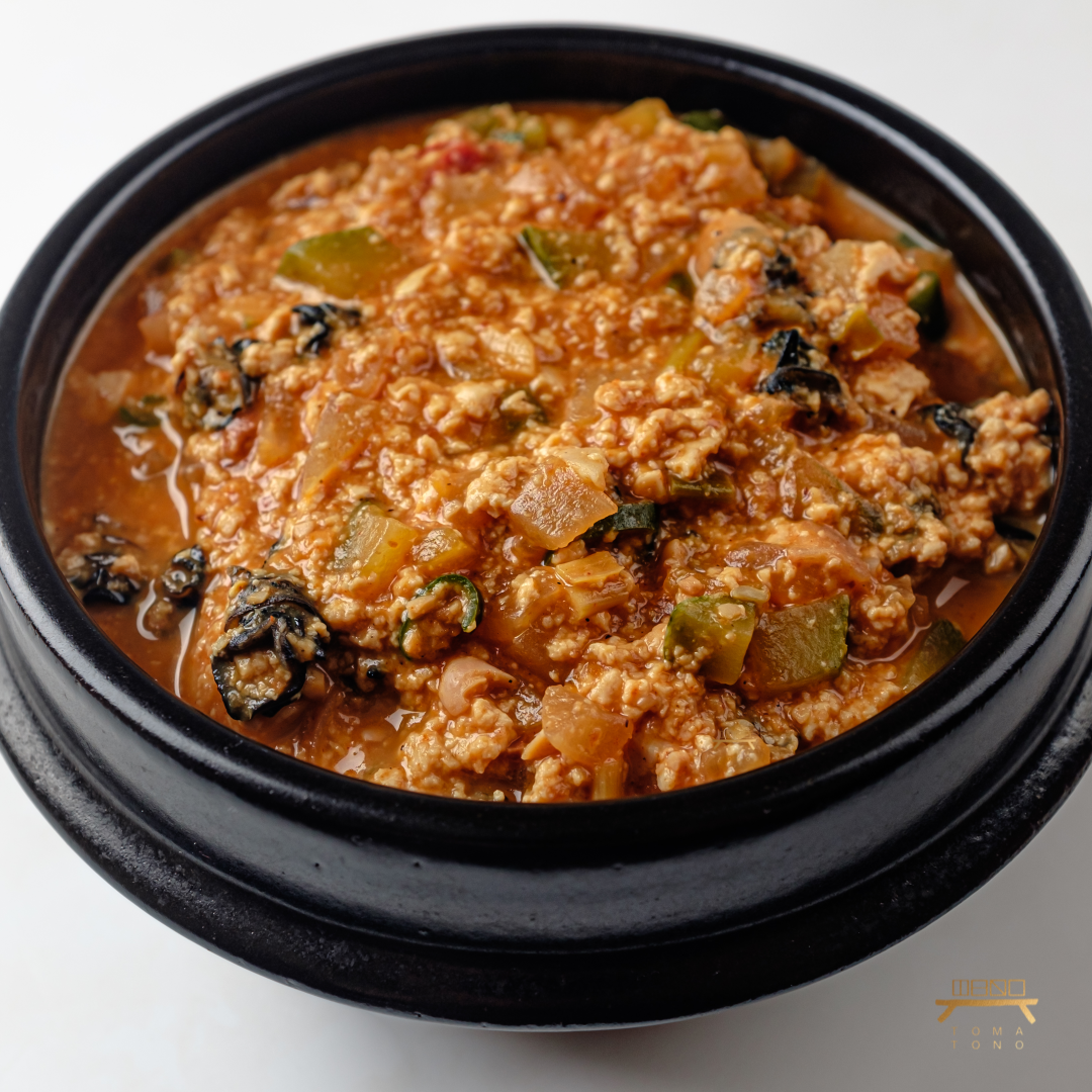 골뱅이 강된장 (완조리) Boiled Sea Snail and Soybean Paste Stew (Cooked)