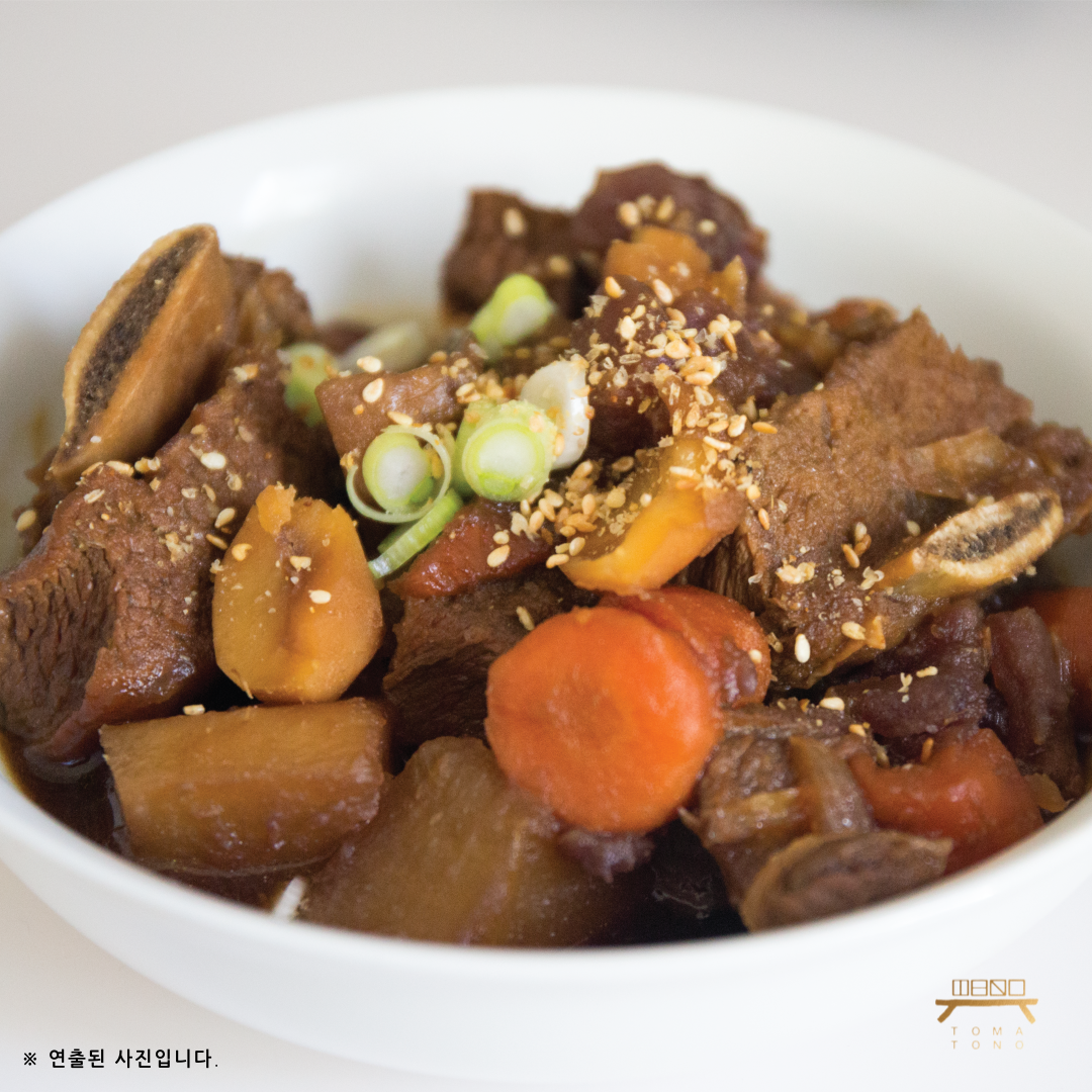 LA갈비찜 Braised Slice Beef Short Ribs