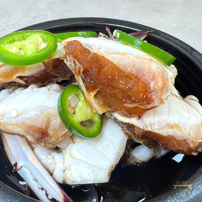 酱油蟹 MARINATED RAW CRAB IN SOY SAUCE