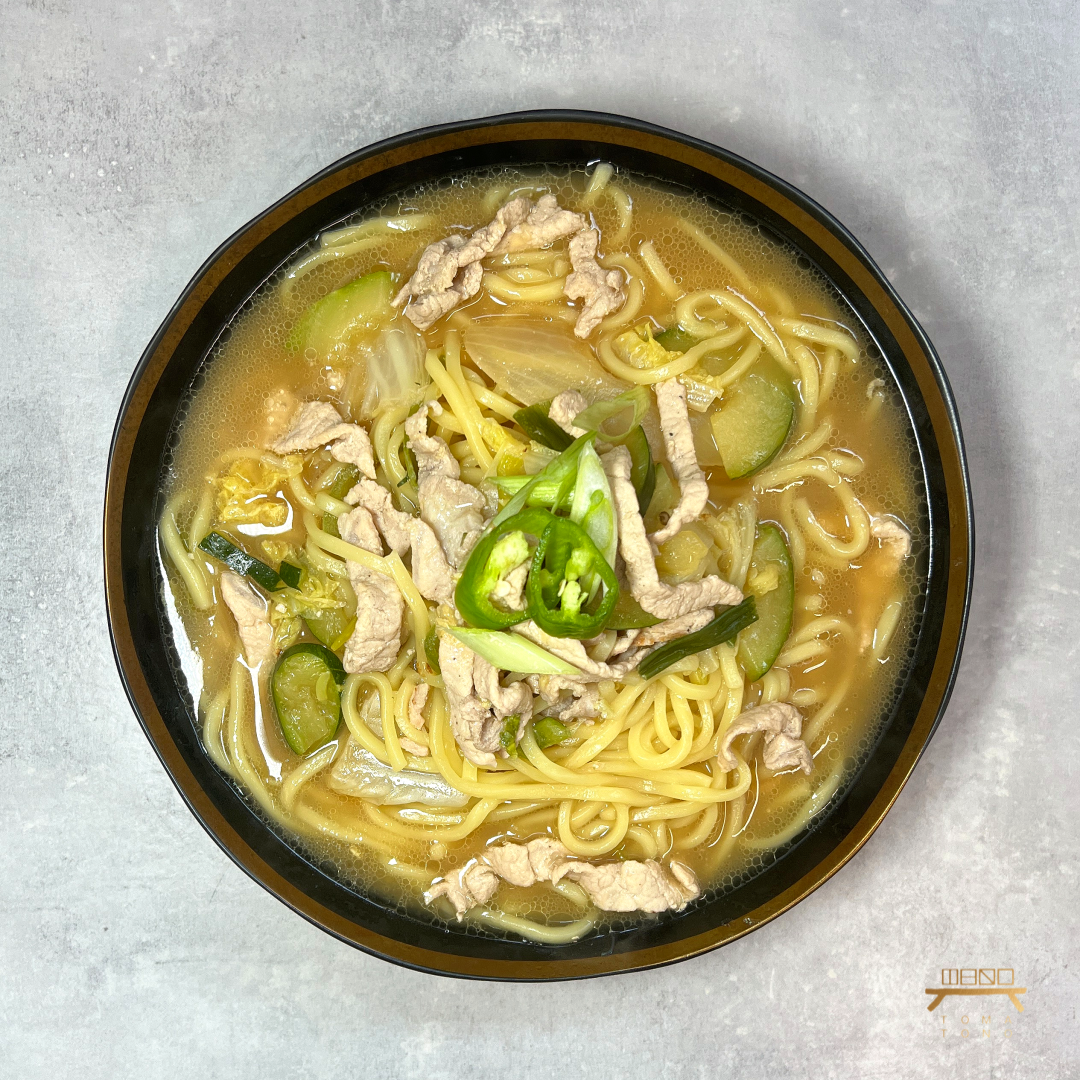 고기백짬뽕 Pork Jjamppong in White Soup