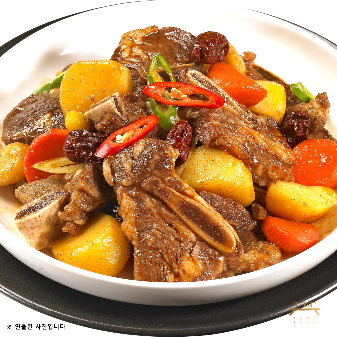 LA갈비찜 Braised Slice Beef Short Ribs