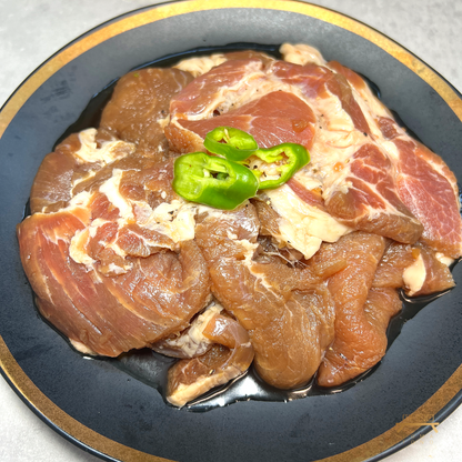 양념돼지목살 MARINATED PORK BUTT