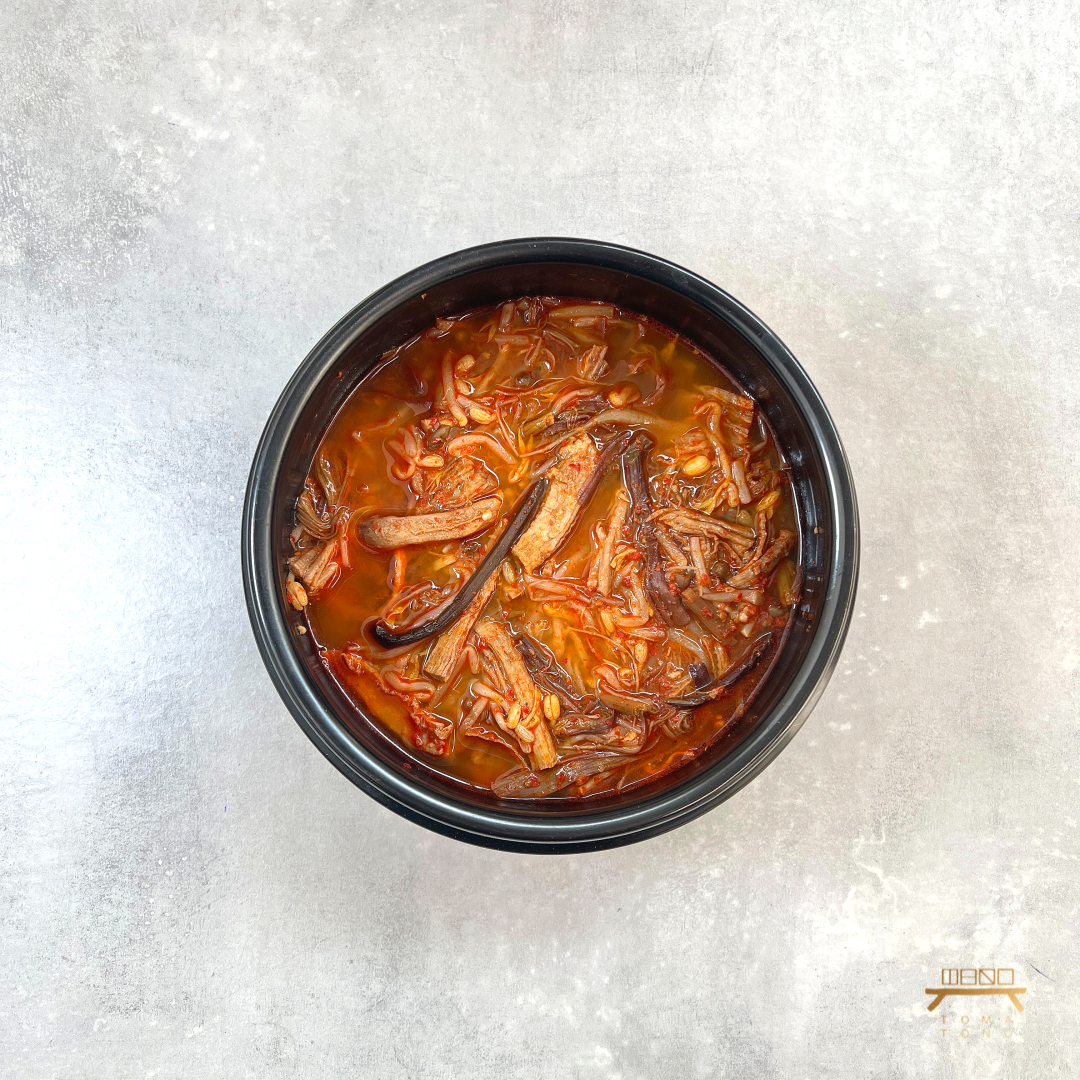 육개장 (완조리) 조리법 Spicy Korean Beef Soup (Cooked) Recipe