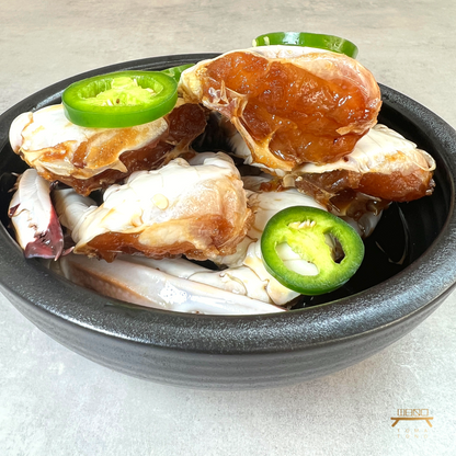 酱油蟹 MARINATED RAW CRAB IN SOY SAUCE