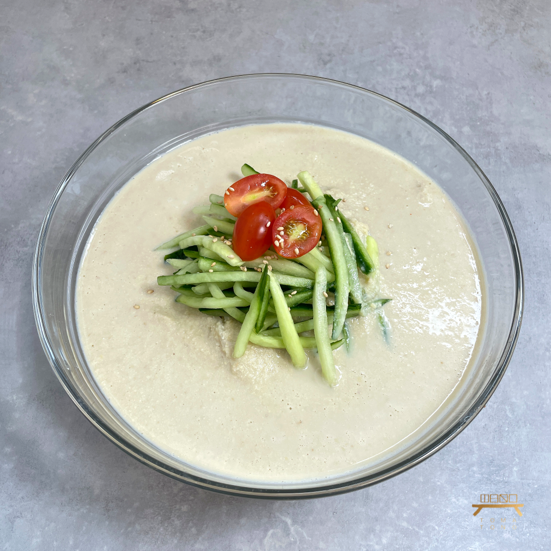 수제 냉콩국수 조리법 Soy Bean Cold Noodle Soup Recipe