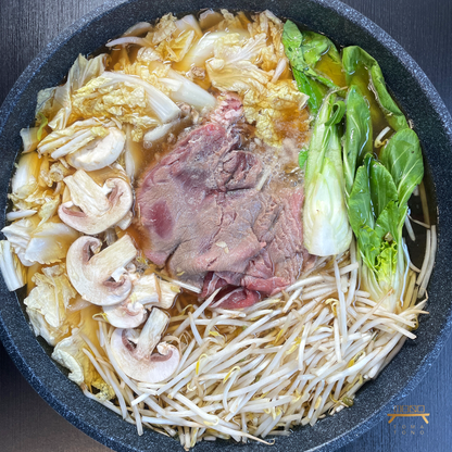 소고기 알배추 샤브샤브 Beef & Napa Cabbage Shabu Shabu