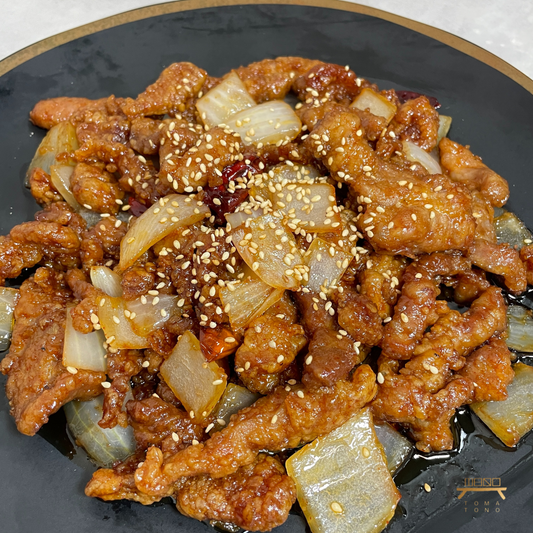 쫄깃 깐풍육 Spicy Garlic Fried Pork,