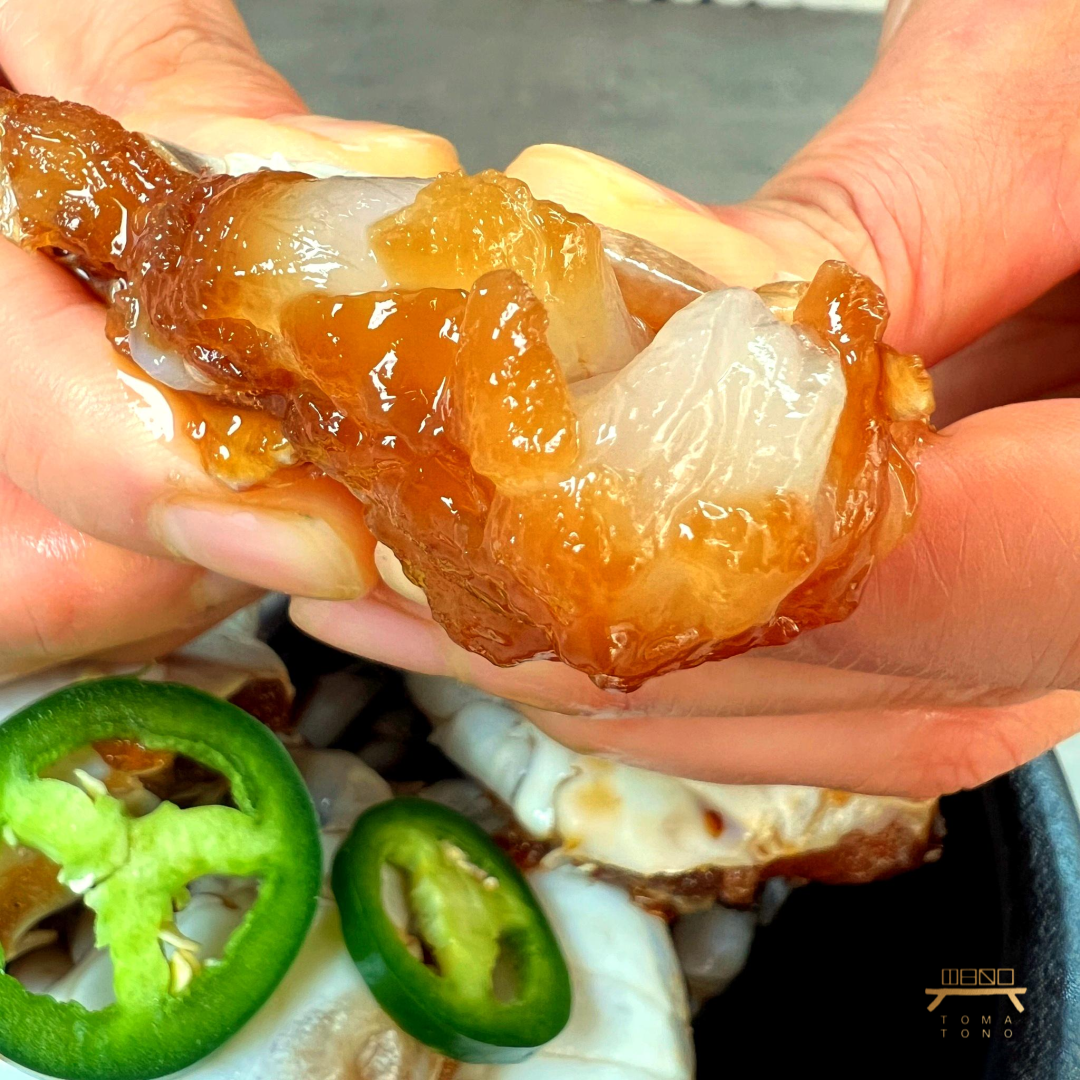 酱油蟹 MARINATED RAW CRAB IN SOY SAUCE