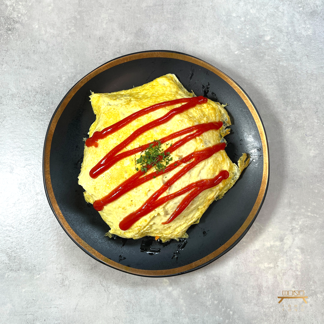 닭다리살 오므라이스 조리법 Chicken Omelette Rice Recipe