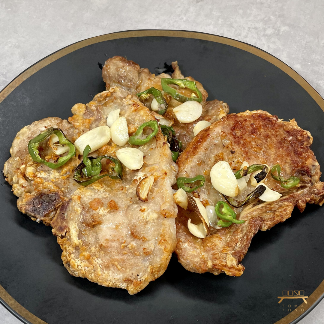 프라이드 포크찹 Fried Pork Chop with Hot Pepper