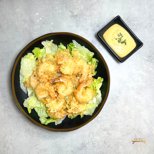 갈릭마요새우 조리법 Crispy Fried Shrimp with Garlic Mayo Sauce Recipe