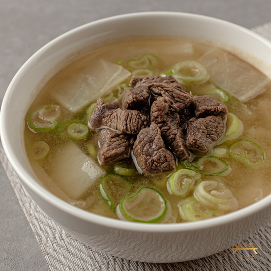 소고기 무국(완조리) Beef Radish Soup (Cooked)