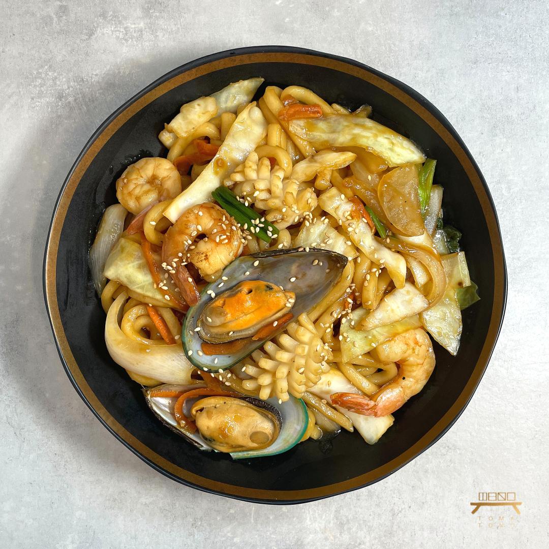 해물야끼우동 Seafood Yaki Udon