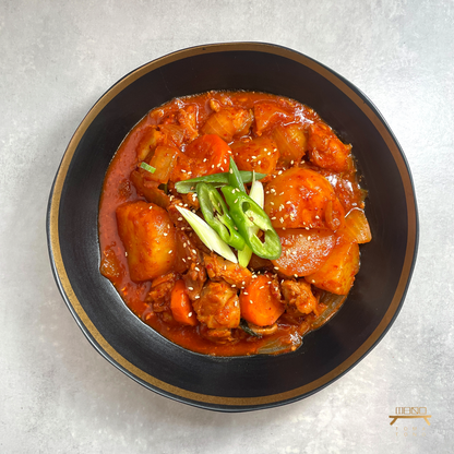 감자듬뿍 순살닭볶음탕 Boneless Spicy Chicken Stew with Potatoes