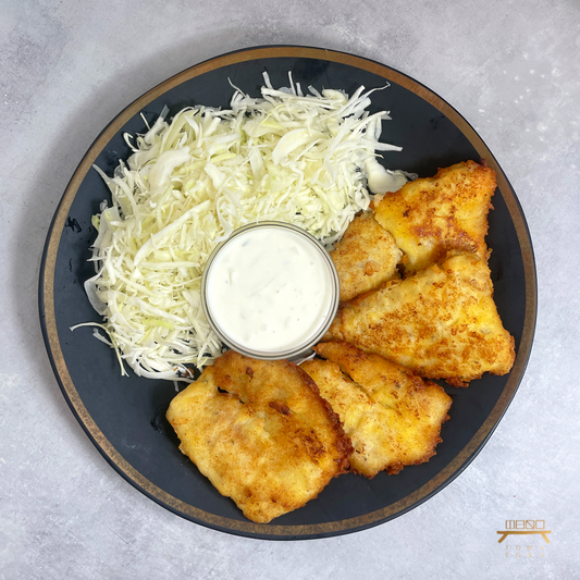 생선까스와 타르타르 소스 Fish Cutlet & Tartar Sauce