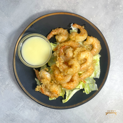 柠檬奶油虾 Crispy Fried Shrimp with Lemon Cream Sauce 