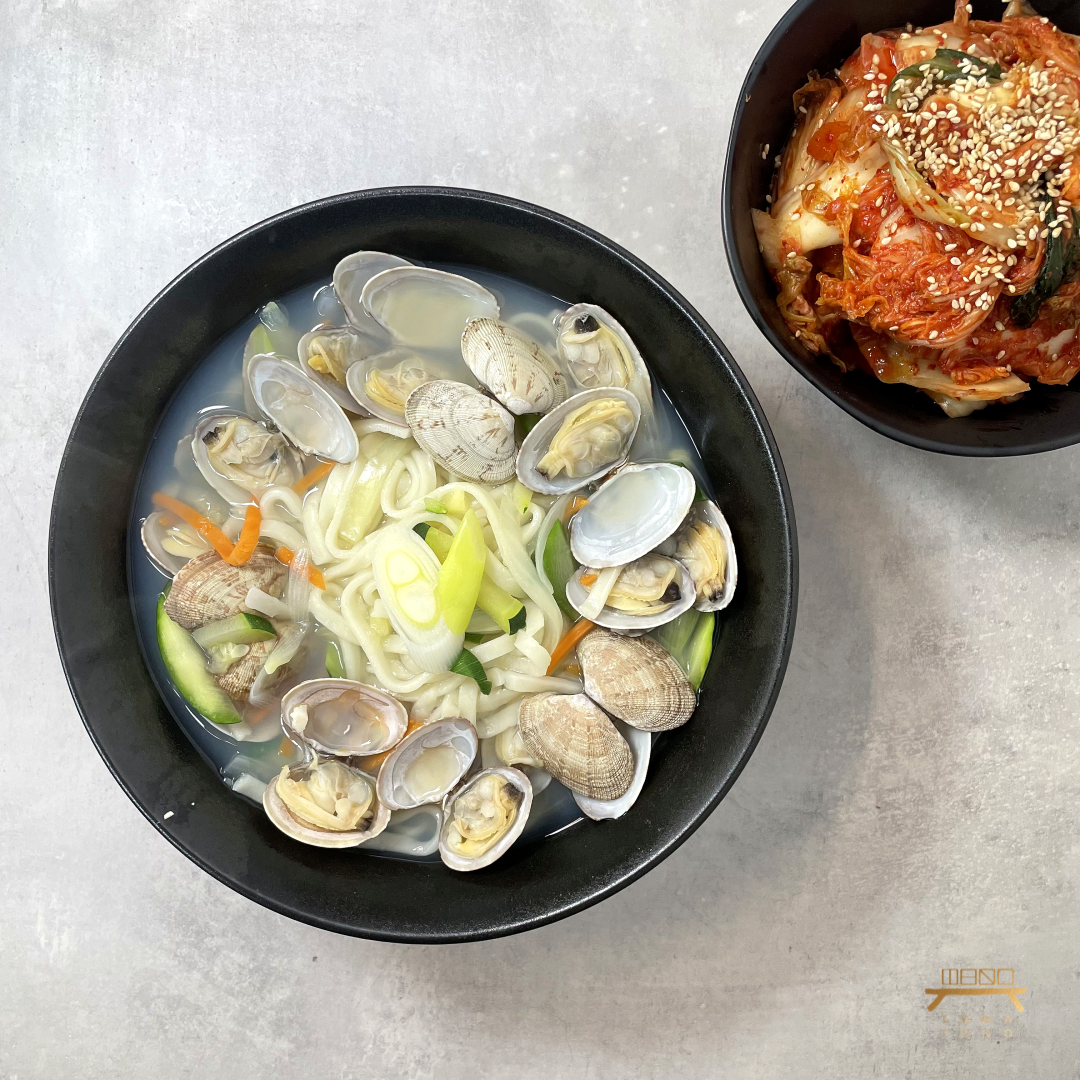 바지락 칼국수 조리법 Clam Kalguksu Recipe