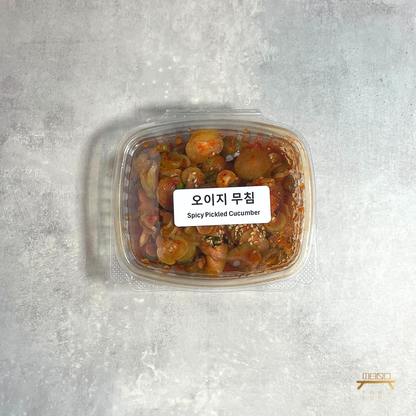 오이지 무침(완조리) Spicy Pickled Cucumber (Cooked)
