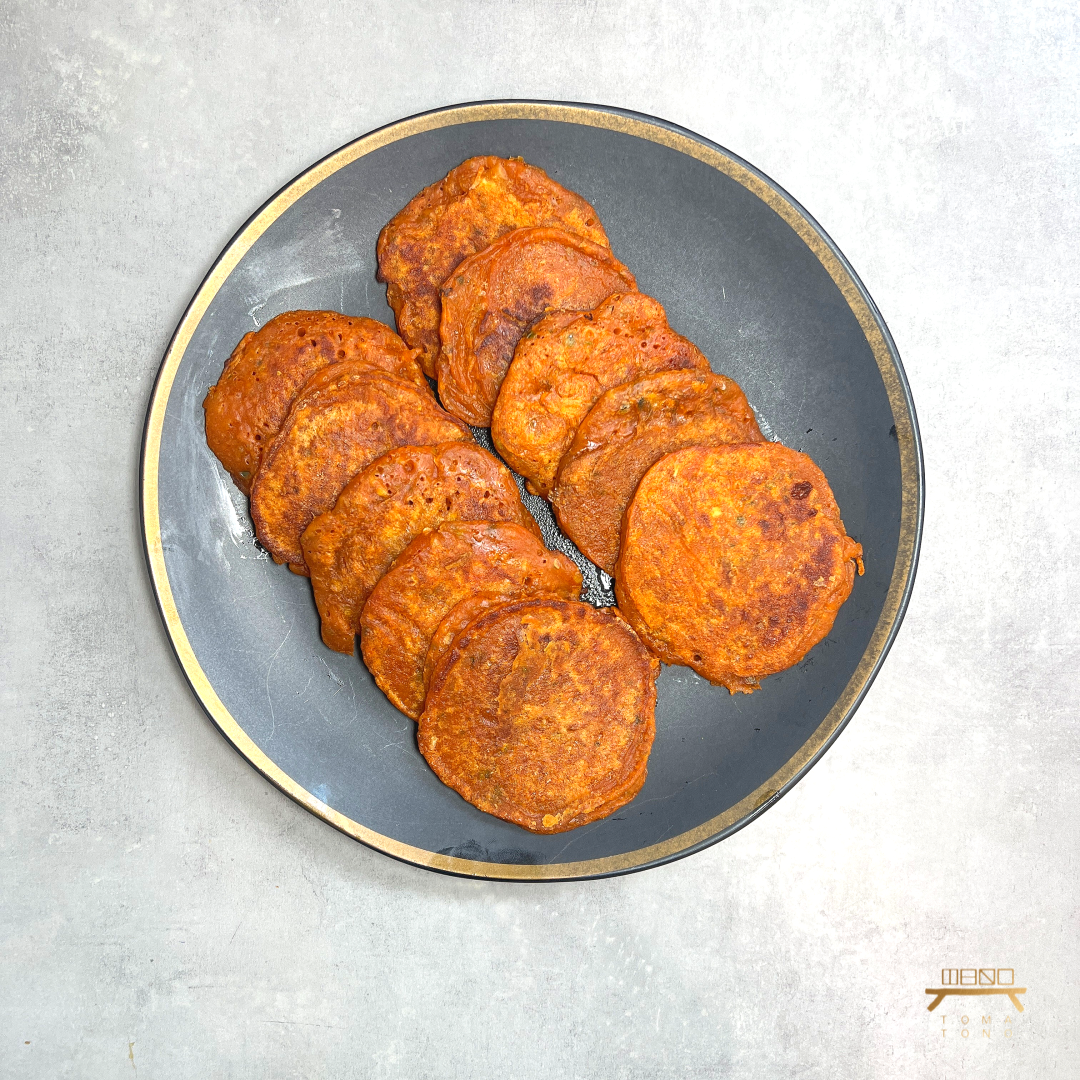 고추장떡 (반죽) 조리법 Korean chili paste pancake (Batter) Recipe