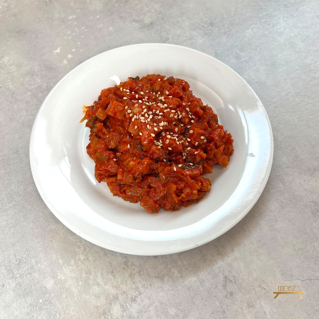 스팸 비빔장 (완) 조리법 Spicy Spam Stir Mix (Cooked) Recipe