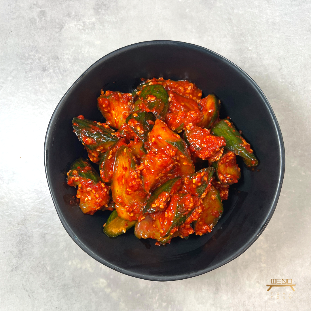 오이무침 (완조리) 조리법 Spicy Cucumber Salad (Cooked) Recipe