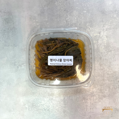 명이나물 PICKLED WILD GARLIC LEAVES