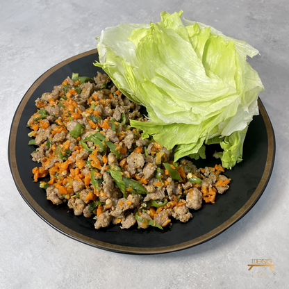 돼지고기 양상추쌈 Minced Pork with Lettuce Wraps