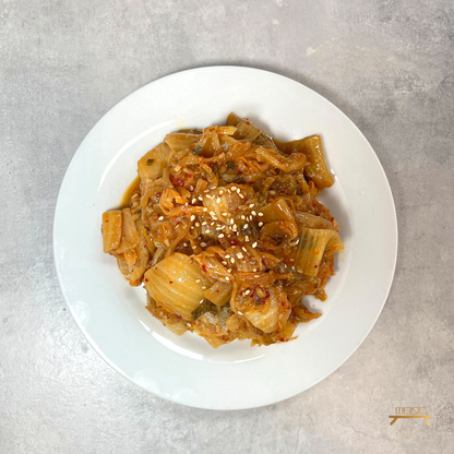 들기름 묵은지 볶음 (완) 조리법 Perilla Oil Stir-Fried Aged Kimchi (Cooked) Recipe