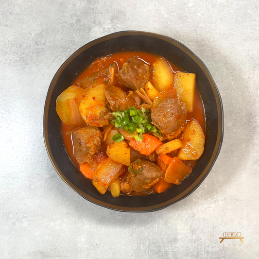 매콤 돈도리탕 조리법 Boneless Spicy Pork Stew with Potatoes Recipe