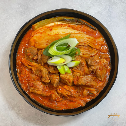 목살 묵은지찜 BRAISED PORK BUTT WITH AGED KIMCHI