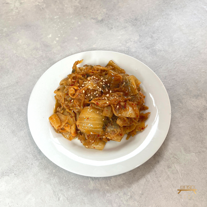 들기름 묵은지 볶음 (완) 조리법 Perilla Oil Stir-Fried Aged Kimchi (Cooked) Recipe