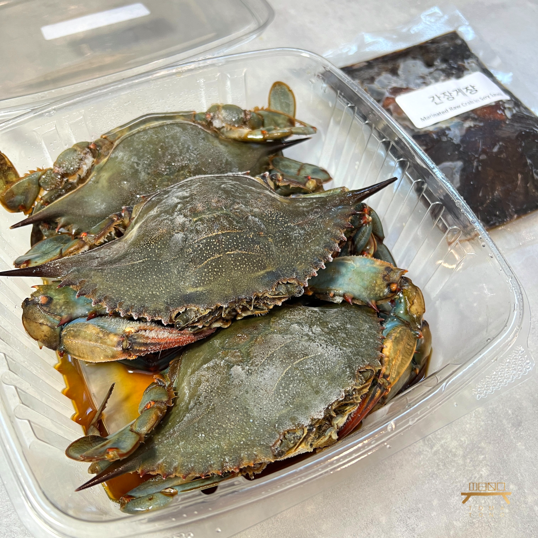 간장게장 MARINATED RAW CRAB IN SOY SAUCE