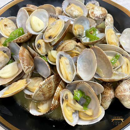 바지락술찜 feat.파스타 Steamed Clams with White Wine and Garlic feat. Pasta