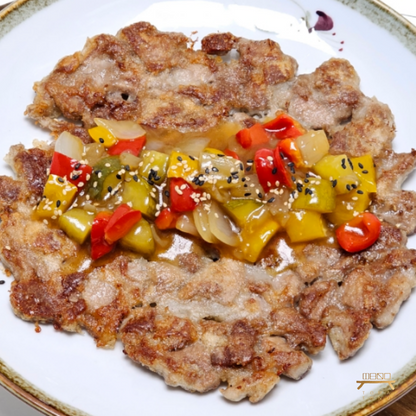 한판탕수육 Crispy Sweet and Sour Pork Pancake