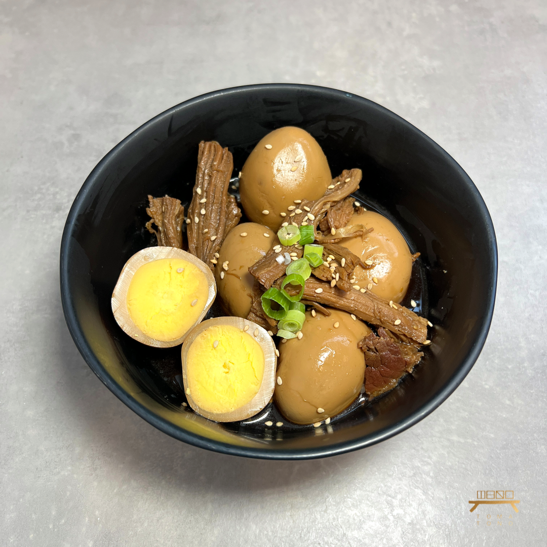 소고기 계란장조림(완조리) Soy Sauce Braised Beef & Egg (Cooked)