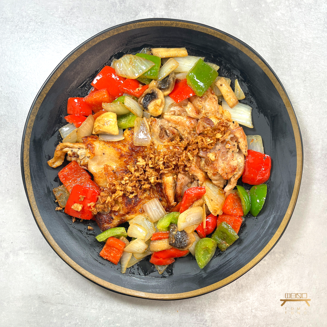 갈릭마요 닭다리살 스테이크 조리법 Boneless Drumstick Steak in Garlic Mayonnaise Recipe