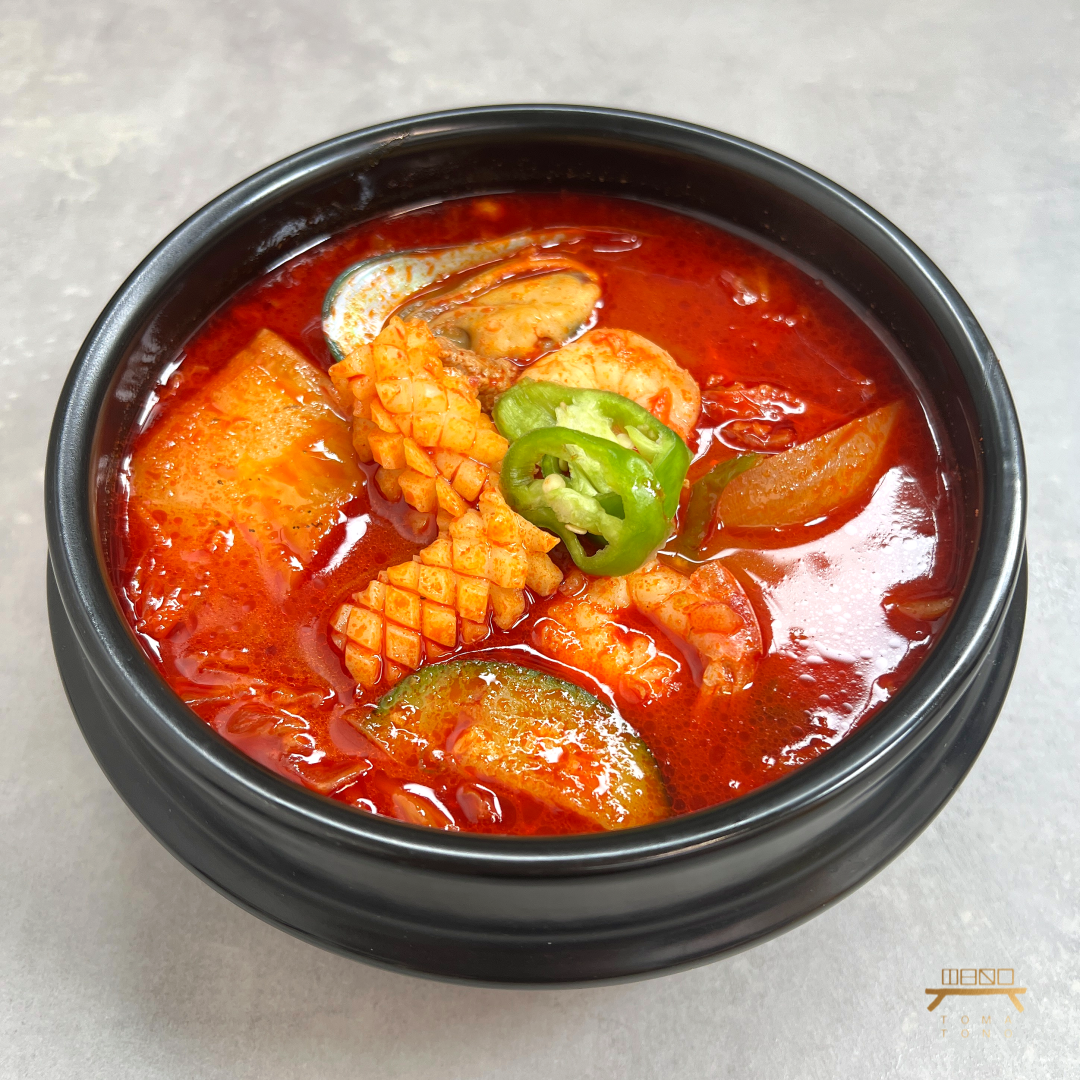 짬뽕탕 Spicy Seafood Soup, Jjamppong-Tang